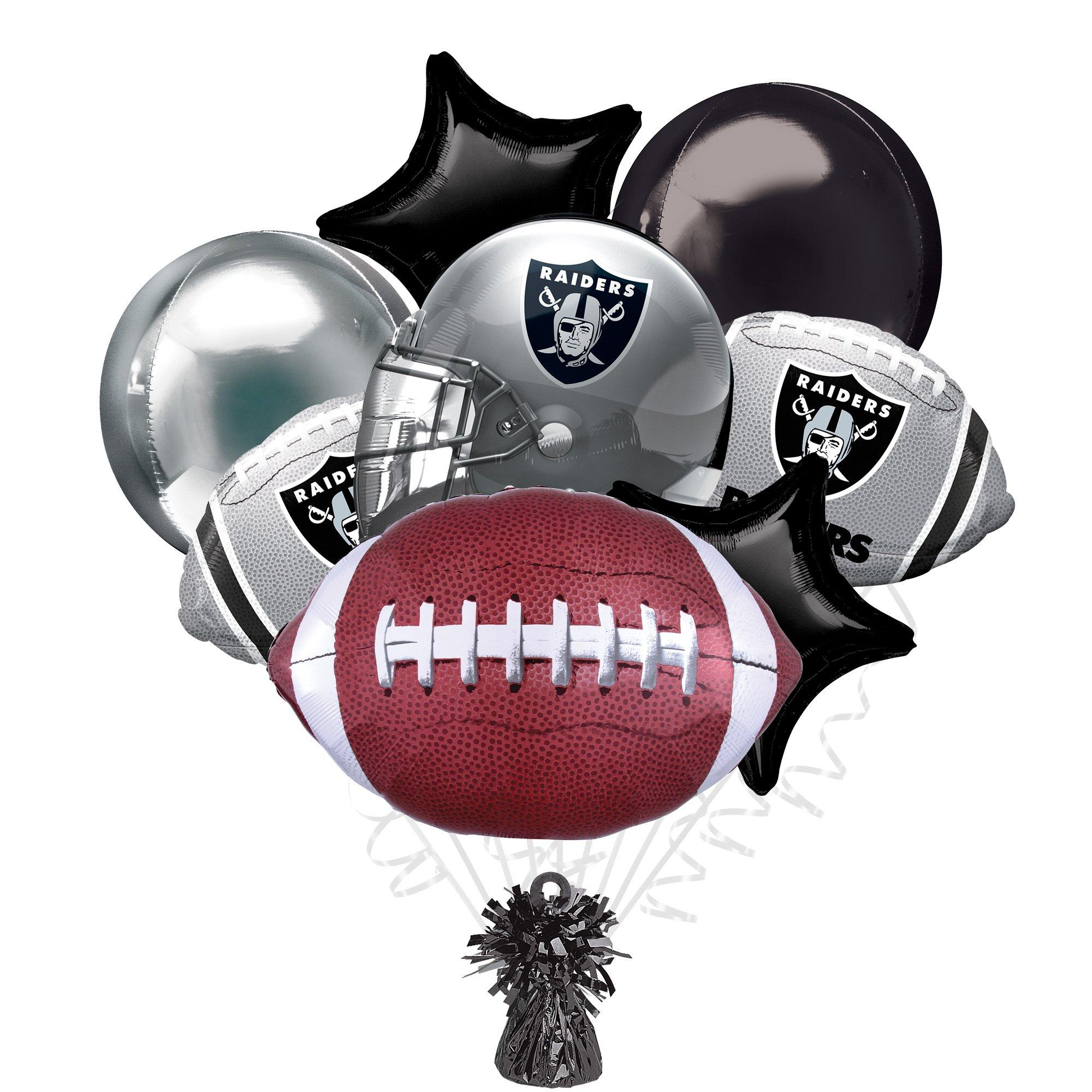 Las Vegas Raiders Foil Balloon Bouquet